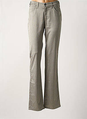 Pantalon slim gris ARMANI pour femme