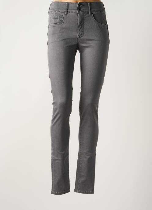 Jeans skinny gris SALSA pour femme