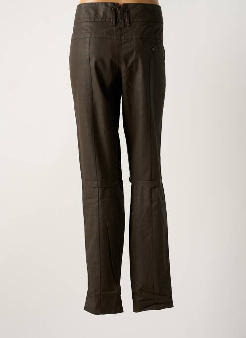 Pantalon droit marron ONE STEP femme