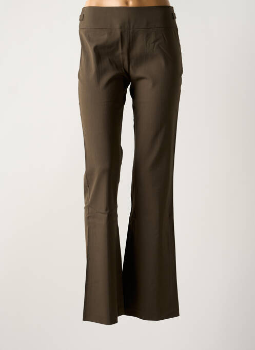 Pantalon flare marron LOLA pour femme