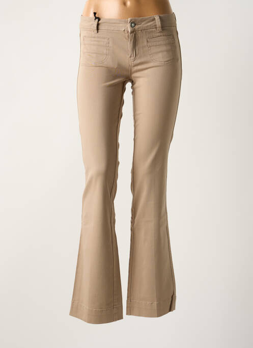 Pantalon flare marron MKT STUDIO pour femme