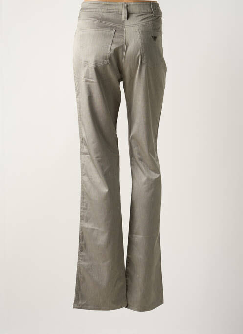 Pantalon slim gris ARMANI pour femme
