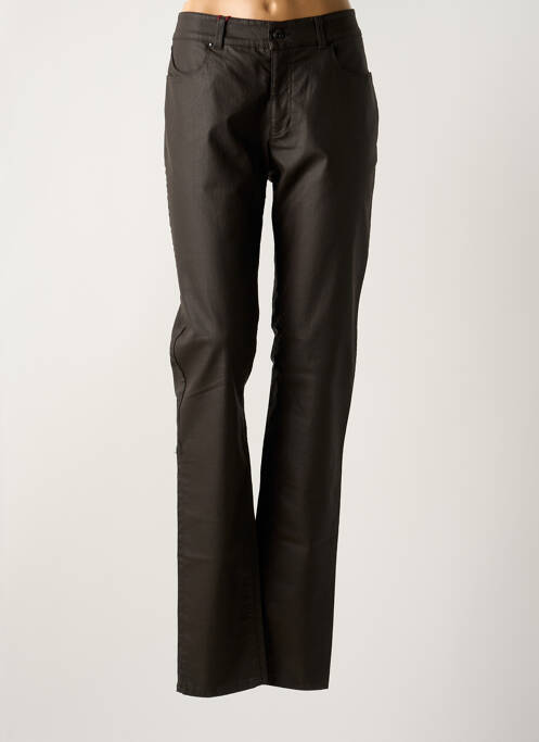 Pantalon slim marron ARMANI pour femme