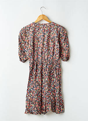 Robe courte manches 3/4 manches 3/4 orange OYSHO femme