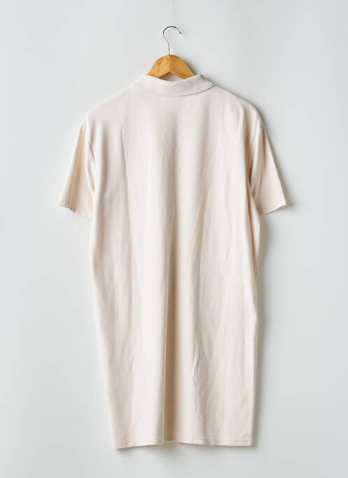 Robe courte beige ZARA pour femme