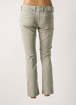 Pantalon 7/8 stretch taille basse gris DONOVAN femme
