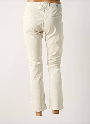 Pantalon 7/8 stretch beige DONOVAN femme