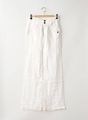 Pantalon flare taille normale taille normale blanc FREEMAN T.PORTER femme