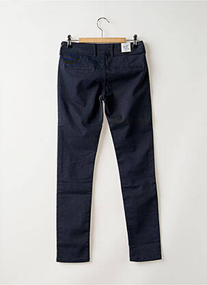 Pantalon 7/8 stretch taille normale bleu DONOVAN femme