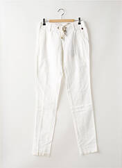 Pantalon slim blanc FREEMAN T.PORTER pour femme seconde vue