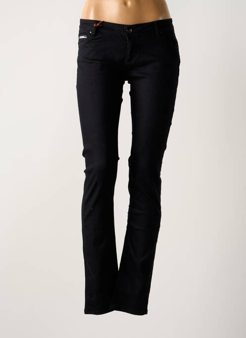 Jeans coupe slim noir DONOVAN pour femme