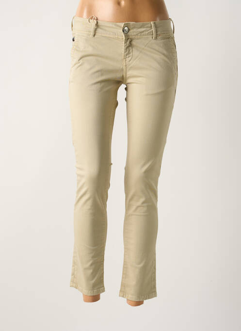 Pantalon 7/8 beige DONOVAN pour femme