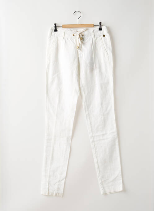 Pantalon slim blanc FREEMAN T.PORTER pour femme