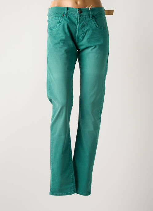 Pantalon slim vert FREEMAN T.PORTER pour femme