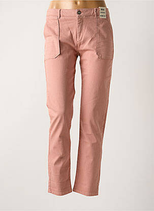 Jeans coupe slim taille normale taille normale rose REIKO femme