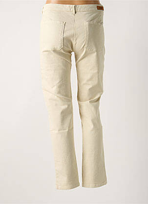 Jeans coupe slim taille normale taille normale beige REIKO femme