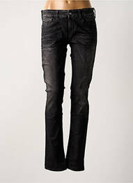 Jeans coupe slim taille basse taille basse noir REPLAY femme