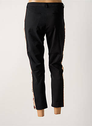 Pantalon 7/8 coupe cigarette taille basse noir MAISON SCOTCH femme