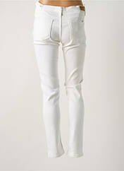 Jeans coupe slim blanc REIKO pour femme seconde vue