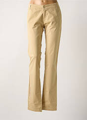 Pantalon chino beige TEDDY SMITH pour femme seconde vue