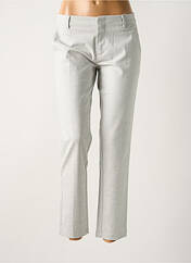 Pantalon chino gris REIKO pour femme seconde vue