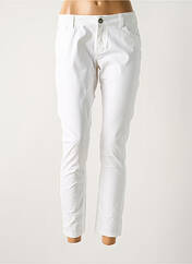 Pantalon slim blanc TEDDY SMITH pour femme seconde vue