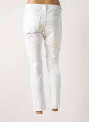 Pantalon slim blanc TEDDY SMITH pour femme seconde vue