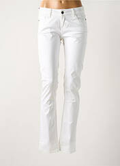 Pantalon slim blanc TEDDY SMITH pour femme seconde vue