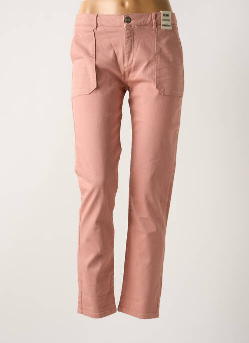 Jeans coupe slim taille normale taille normale rose REIKO femme