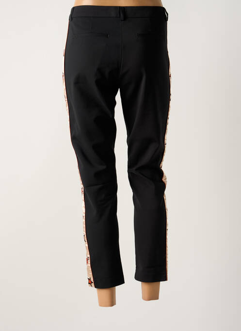 Pantalon 7/8 coupe cigarette taille basse noir MAISON SCOTCH femme