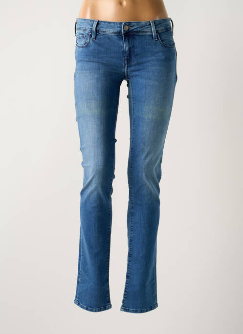 Jeans coupe slim bleu TEDDY SMITH pour femme