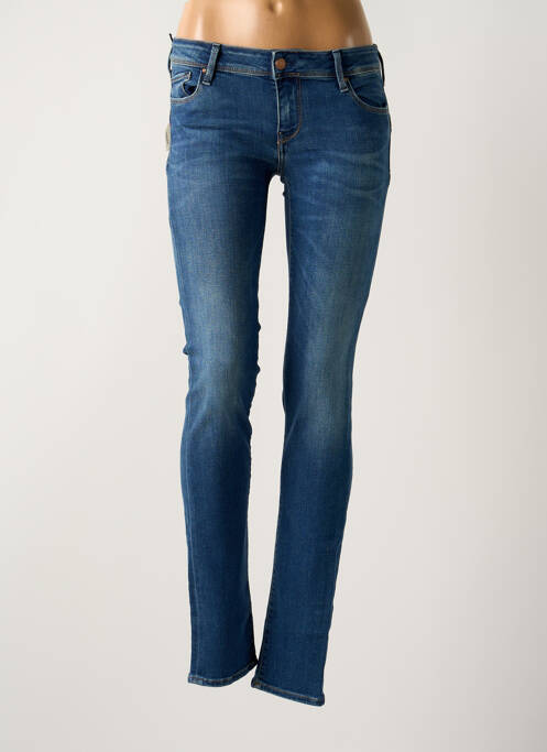 Jeans skinny bleu TEDDY SMITH pour femme