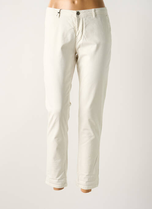 Pantalon chino beige SCHOOL RAG pour femme