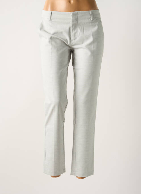 Pantalon chino gris REIKO pour femme