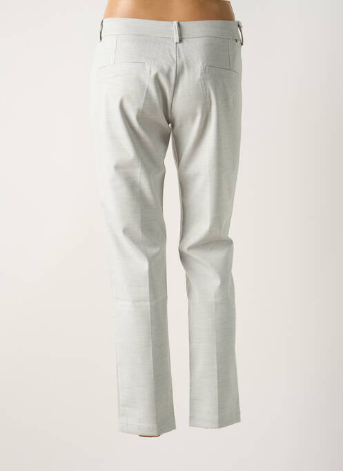 Pantalon chino gris REIKO pour femme