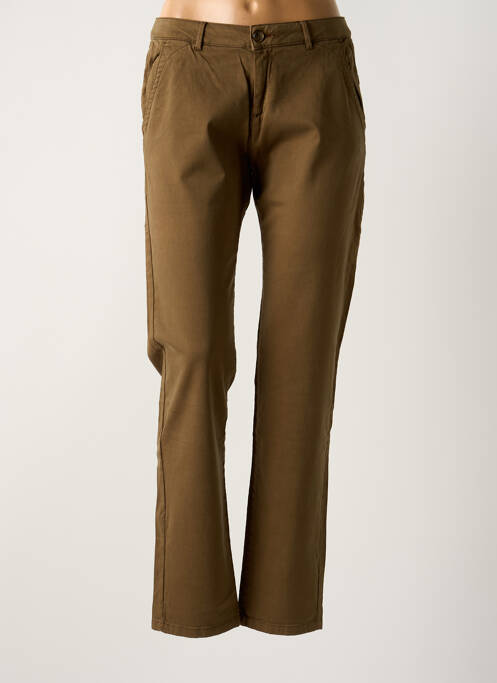 Pantalon chino vert REIKO pour femme