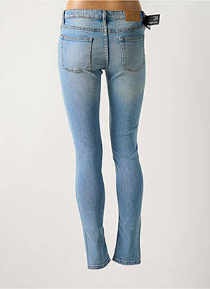 Jeans skinny stretch taille basse bleu CHEAP MONDAY femme