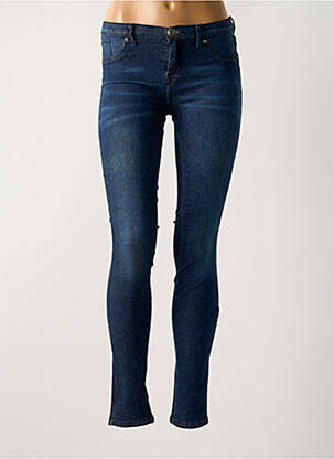 Jeans skinny stretch taille basse bleu DR DENIM femme