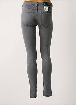 Jeans skinny stretch taille basse gris DR DENIM femme