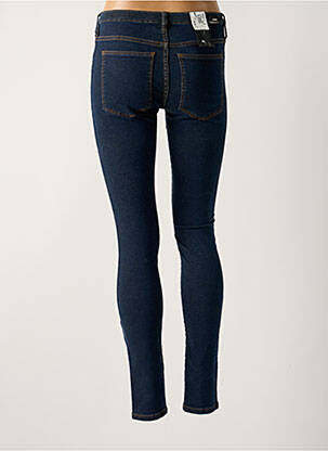 Jeans skinny tissage brut taille basse bleu DR DENIM femme