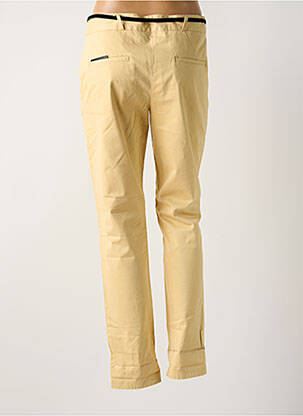 Pantalon chino taille basse taille basse beige ELEVEN PARIS femme