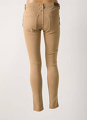 Jeans skinny stretch marron HEARTLESS JEANS femme