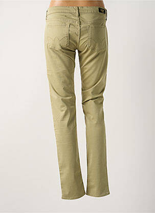 Pantalon slim taille basse taille basse vert LE TEMPS DES CERISES femme
