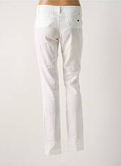 Pantalon slim blanc FREEMAN T.PORTER pour femme seconde vue