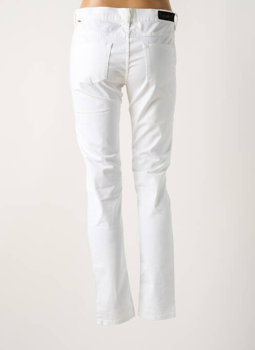 Pantalon slim blanc BREIZH ANGEL pour femme
