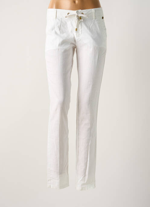 Pantalon slim blanc FREEMAN T.PORTER pour femme