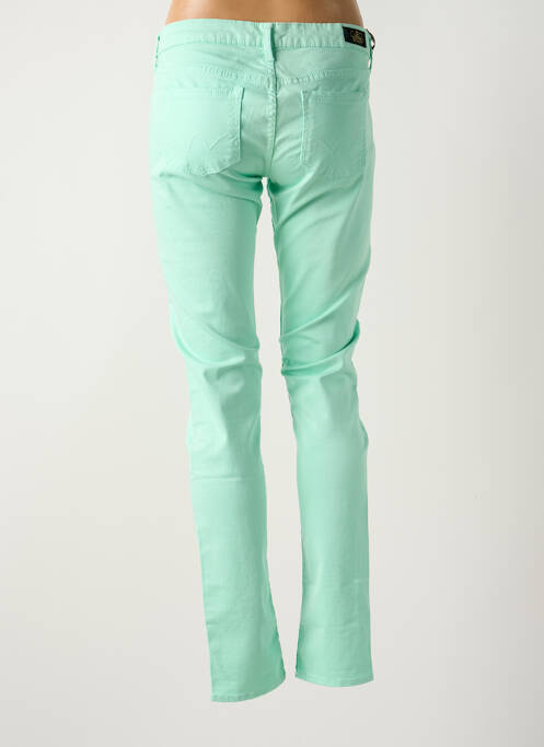 Pantalon slim bleu LE TEMPS DES CERISES pour femme