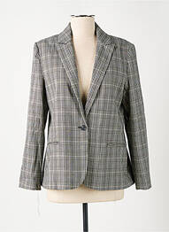 Blazer poches gris YUKA femme