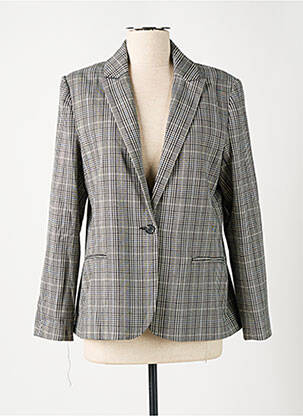 Blazer poches gris YUKA femme