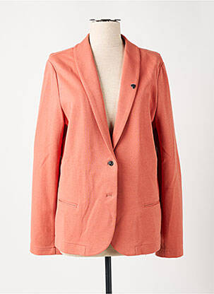 Blazer col châle orange SCOTCH & SODA femme